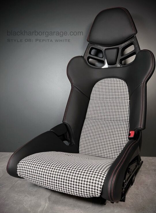 Porsche 992 991 918 981 Pepita Inserts Bezüge Bucket LWB Seats GT3 Schalensitze